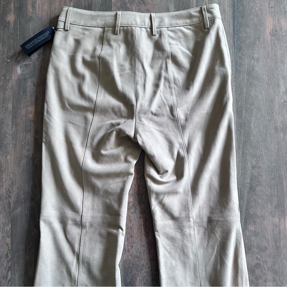 Banana Republic Women’s Pants Sz 10L Goat Leather Lined Luxurious Soft - Picture 7 of 13